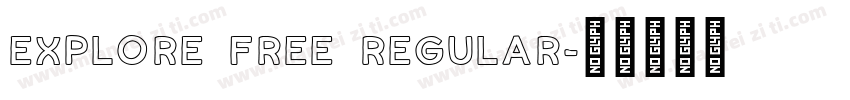 Explore free regular字体转换